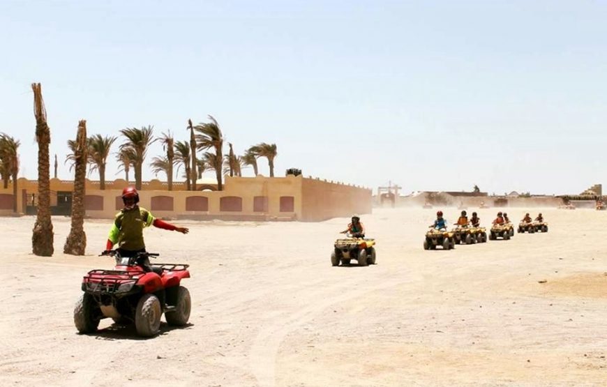 From Hurghada 7-Hour Desert Safari with Quad Biking
