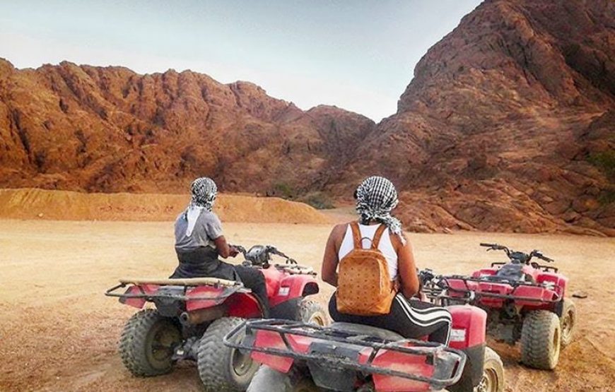 From Hurghada 7-Hour Desert Safari with Quad Biking